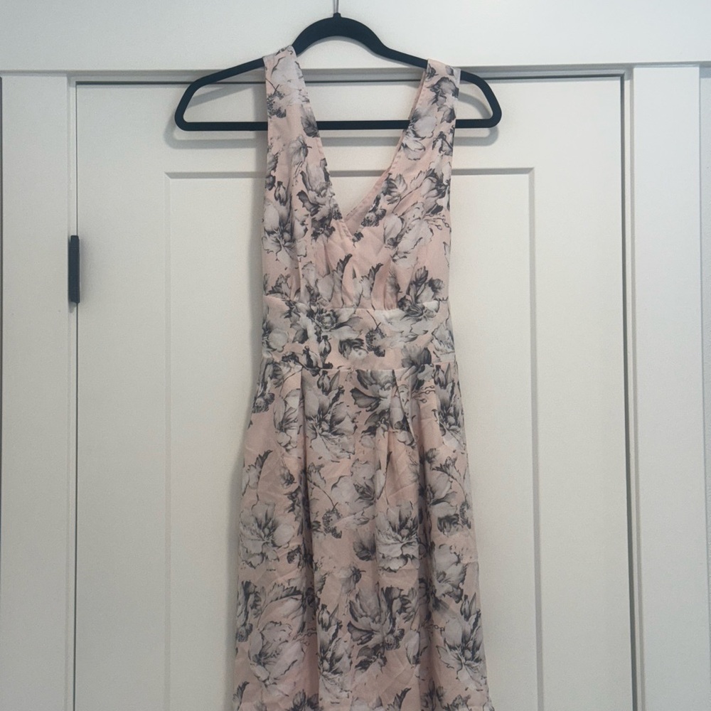Victoria Secret Floral Pink Sleeveless Dress